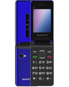 Мобильный телефон E9 Blue Maxvi