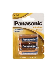 Батарейка Alkaline Power C блистер 2шт Panasonic
