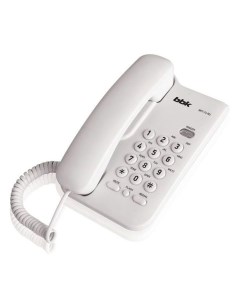 Телефон проводной BKT 74 RU белый Bbk