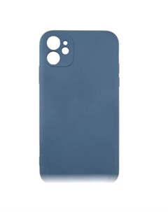Чехол защитный софт тач для iPhone 11 синий УТ000020650 Mobility