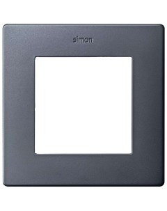 Рамка 1 м 24 графит 2400610 038 Simon