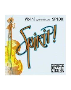Комплект струн для скрипки SP100 Spirit размером 4 4 среднее натяжение Thomastik