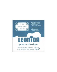 Струны 530 Leonida нейлон для классической гитары Savarez