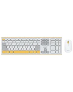 Клавиатура мышь OCC200 белый желтый ZL ACCEE 002 Acer