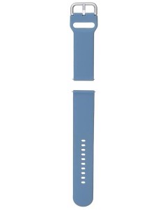 Ремешок для часов универсальный силиконовый 22 mm голубой Red line