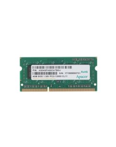 Память оперативная DDR3 4GB PC12800 SODIMM DV 04G2K KAM Apacer
