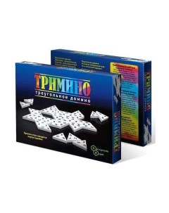 Игра Тримино треугольное домино арт 7059 14 Нескучные игры