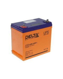 Батарея для ИБП DTM 1255 L 12В 55Ач Дельта