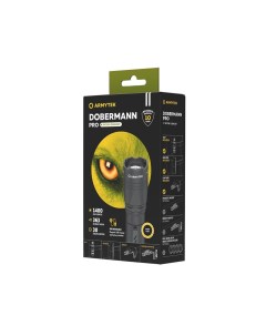 Фонарь светодиодный Dobermann Pro Magnet USB 1400 лм теплый свет аккумулятор Armytek