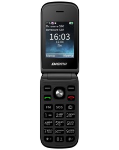 Мобильный телефон VOX FS240 32Mb черный Digma