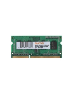 Память оперативная DDR3 4Gb 1600MHz QUM3S 4G1600C11L Qumo