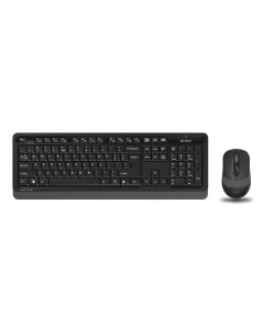 Набор клавиатура мышь Fstyler FG1010 черный серый A4tech
