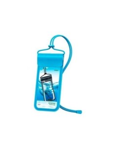 Чехол водонепроницаемый кожаный LP364 80879 Leather Phone Waterproof Pouch синий Ugreen