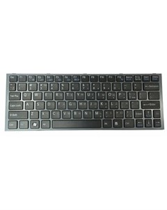 Клавиатура для Sony VPC YA VPC YB Series RU Gray frame Black key No name