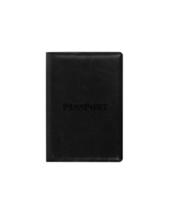 Обложка для паспорта полиуретан под кожу ПАСПОРТ черная 237599 10 шт Staff