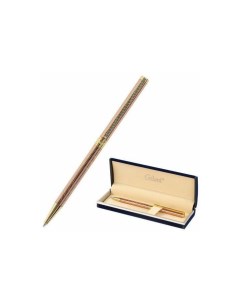Ручка подарочная шариковая ASTRON GOLD корпус розовое золото детали золотистые узел 0 7 мм синяя 143 Галант