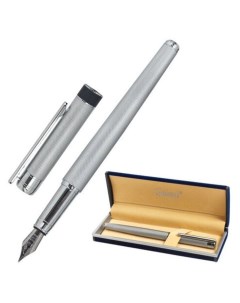 Ручка подарочная перьевая SPIGEL корпус серебристый детали хромированные узел 0 8 мм 143530 Галант