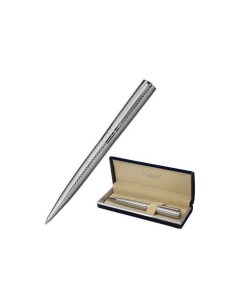 Ручка подарочная шариковая ETUDE корпус серебристый детали хром узел 0 7 мм синяя 143506 Галант