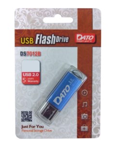 Флешка 8Gb DS7012 DS7012B 08G USB2 0 синий Dato