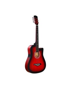Гитара акустическая FT D38 RDS красный Fante