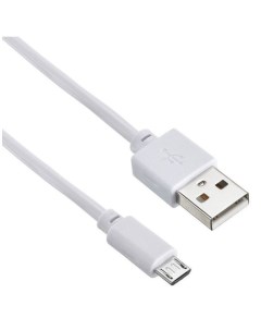 Кабель USB A m micro USB B m 1 2м белый Digma