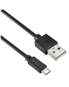 Кабель USB A m micro USB B m 1 2м черный Digma