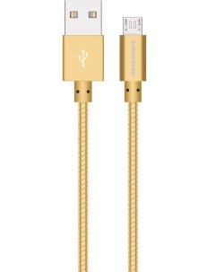 Дата кабель K31m Gold USB 2 1A для micro USB металл 1м More choice
