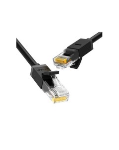 Кабель сетевой NW102 20160 Cat 6 8 Core U UTP Ethernet Cable 2м черный Ugreen