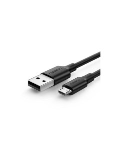Кабель US289 60136 USB 2 0 A to Micro USB Cable Nickel Plating 1м черный Ugreen