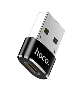 Адаптер USB Type C OTG Black UA6 Hoco