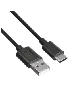 Кабель USB TC 0 8B2A USB m USB Type C m 0 8м черный Buro