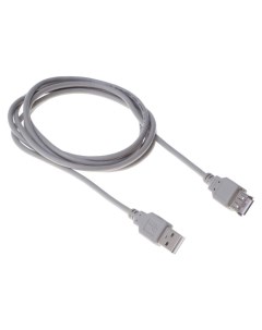 Кабель BHP RET USB_AF18 USB A m USB A f 1 8м серый блистер Buro