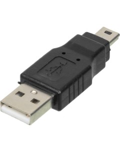 Переходник mini USB B m USB A m черный Ningbo