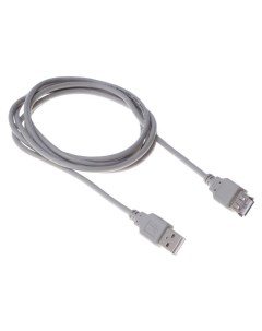Кабель BHP RET USB_AF30 USB A m USB A f 3м серый блистер Buro