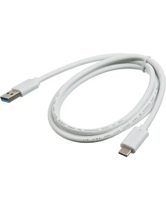 Кабель BHP USB TPC 1W USB 3 0 A m USB Type C m 1м белый Buro