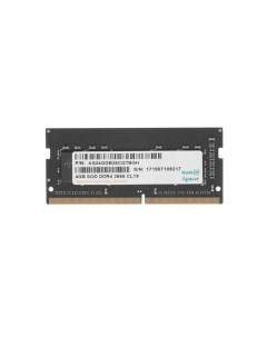 Память оперативная DDR4 4GB PC21300 SODIMM ES 04G2V KNH Apacer