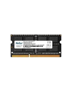 Память оперативная DDR3L PC12800 4Gb 1600Mhz NTBSD3N16SP 04 Netac