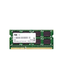 Оперативная память 2GB DDR3 SODIMM FL1600D3S11SL 2G Foxline