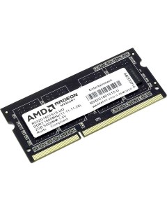 Память оперативная DDR3 2Gb 1600MHz pc 12800 SO DIMM R532G1601S1S U Amd