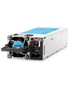Блок питания 500W Flex Slot Platinum Hot Plug Low Halogen Power Supply Kit 865408 B21 Hpe