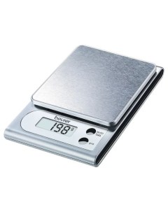 Весы кухонные электронные KS22 макс вес 3кг серебристый Beurer