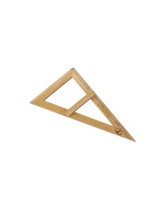 Треугольник для классной доски треугольник классный деревянный 60х30х40 см прямоугольный С364 No name