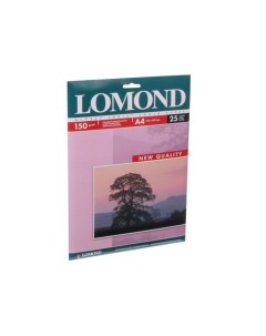 Бумага 0102043 A4 150г м2 25л белый глянцевое для струйной печати Lomond