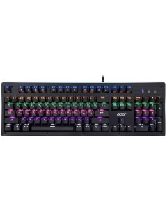 Клавиатура OKW127 механическая черный Acer