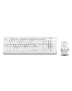 Набор клавиатура мышь Fstyler FG1010 белый серый A4tech