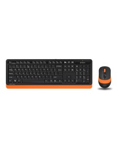 Набор клавиатура мышь Fstyler FG1010 черный оранжевый A4tech