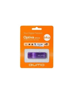 Флешка USB 2 0 64GB Optiva 01 Violet QM64GUD OP1 violet Qumo