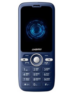 Мобильный телефон B240 Linx 32Mb синий Digma
