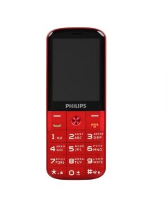 Мобильный телефон E227 Xenium красный Philips