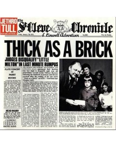 Виниловая пластинка Jethro Tull Thick As A Brick 0825646139507 Parlophone